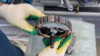 Ninebot E3 замена подшипников заднего колеса (мотора).