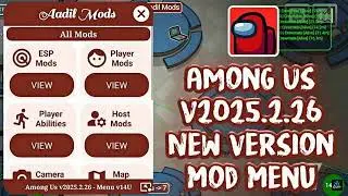 Among Us v2025.2.26 Fake Impostor Mod Menu Apk v14.1 | ESP, Teleport, Skins Unlocked, Free Chat etc.