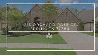 4213 Orchard Pass Dr, Spring,TX 77386