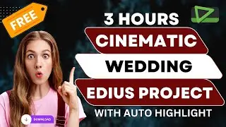 3 HOUR CINEMATIC EDIUS PROJECT WITH AUTO HIGHLIGHT FREE DOWNLOAD