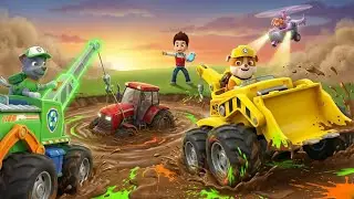 Description PAW Patrol: Rescue Wheels &ndash; The Deep Mud Mission! 🚜💨 | Monster Truck Rescues & Deep Mud
