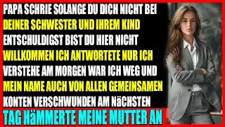Vater schreit Ohne Entschuldigung bei Schwester & Kind bist du nicht willmen