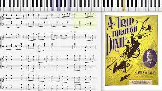 A Trip Through Dixie by James Casey (1900, Ragtime piano)