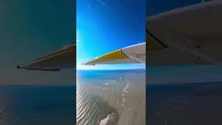 Cessna 180 Skywagon over Hudson Bay Polar Bear country Rankin Inlet, Nunavut. #Skywagon #aviation