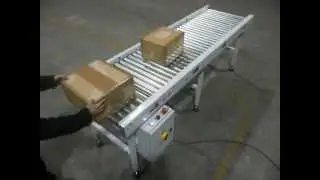 Rulliera Motorizzata Accumulo Colli 2/2 | Motorized Roller Conveyor