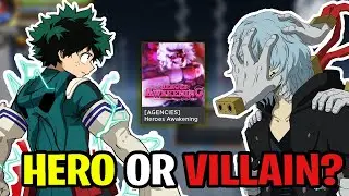 BECOME A HERO OR A VILLAIN IN THIS MHA GAME IN ROBLOX! | Heroes Awakening