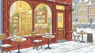 Winter Walk & Coffee ☕ Chill Lofi Hip Hop ❄️Background Beats for Focus, Study & Relax [ Lofi Vibes ]