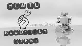 One-Minute Linux Tutorials: How to fix a read-only NTFS  partition/disk on Linux?
