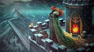 Live Now: Rest Here for a While&hellip; Let the Snowfall Quiet Your Mind | Medieval Winter Ambience