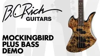 BC Rich - Mockingbird Plus Bass Demo at GAK