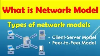 Network Models : Client Server Model and Peer to peer model explained | Meer CS