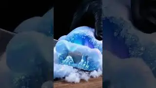 Magical clouds cutting #asmr #clouds #space #universe #magicalspace #ai #trending #shorts