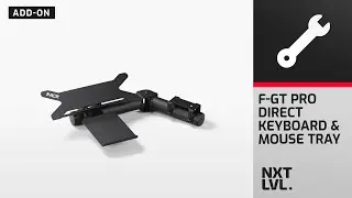 Next Level Racing F-GT Pro Direct Keyboard and Mouse Tray Instructional Video