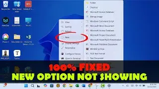 FIX Missing New Folder Option in Windows 10 and 11 Now!
