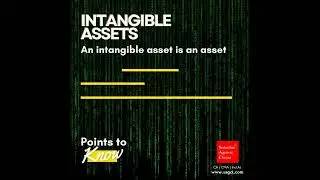 Intangible Assets - Key Points