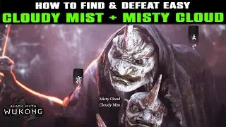 How to FIND & BEAT Cloudy Mist + Misty Cloud Boss Guide Explained | Black Myth Wukong