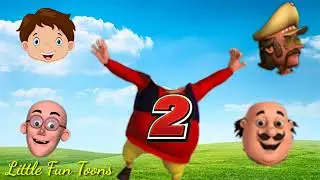 Mottu Patlu Chingum sir headmatch game l childrenhub MottuPatlu ki jodi video for kids