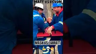 Matt Mask vs Devon Larratt! Crazy armwrestling training practice!💪💀🔥#devonlarrat #devon #mattmask