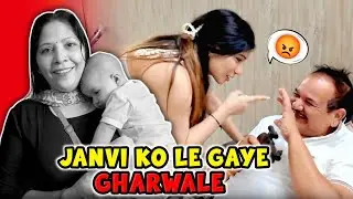 Janvi Ko Maa Papa Kahi Le Ke Chale Gaye 😒