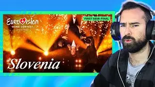 Vocal Coach Reacts - Klemen How Much Time Do We Have Left LIVE  Slovenia ��  First Semi Final  Eur