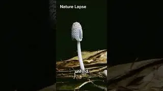 🍄 The Magic of Growth: Time-Lapse Journey of a Mushroom