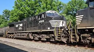 NS 8041 Leads NS 1010 NS 4908 on NS 16T Passing Through in Boyce VA