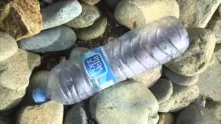 Beach litter in Cornwall