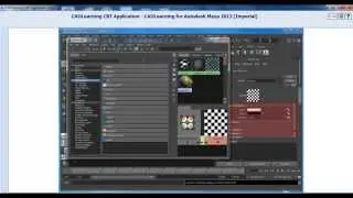 AutoDesk Maya 2013 Tutorial | Creating Materials