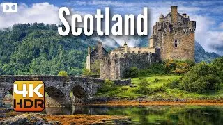Scotland in 4K ULTRA HD | Beautiful Nature, Peaceful Landscapes & Calm Music #scotland #4khdr