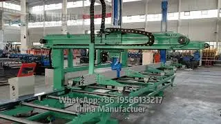 Steel structure deck roll forming machine automatic supporting equipment-auto palletizer machine