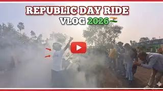 🇮🇳Republic Day Bike Ride & Stunt Show🔥 Shot on 🎥Insta360 X4&rdquo;