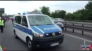 [T&ouml;dlicher LKW-Unfall] 3x FuStW Autobahnpolizei + PKW Dekra