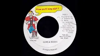 Determine - Chat The Earth (Guns & Roses Riddim) 1996 {How Yu Fi Sey Dat?}