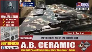 Terror hideout busted in Rajouri; arms, ammunition seized