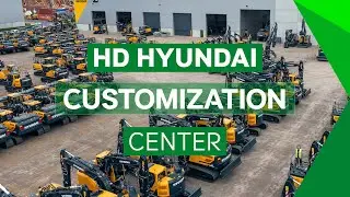 Welcome to our Customisation Center in Verrebroek, Belgium | Hyundai Construction Equipment