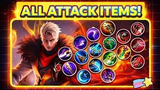 MLBB Build Guide 🔥 All Attack Items + Hero Combo