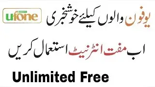 Ufone free internet 2018 - All apps 100% working