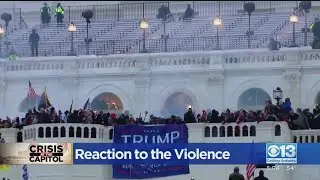 California Lawmakers React To Violence On Capitol Hill