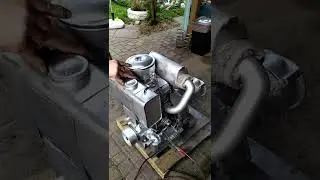 Dzik 2 DIESEL !!!!!! odpalenie silnika S 201 Diesel 2T