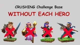 CRUSHING eVe Karlito Challenge base WITHOUT EACH HERO!!