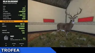 Mulak białoogonowy 💎Diament💎 z Alberty (2025-06-19) | theHunter: Call of the Wild [TROFEA]