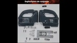 Reparación y desmontaje de Caladora Black  Decker KS635 400W