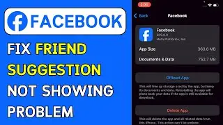 How To Fix Facebook Friend Suggestion Not Showing Problem