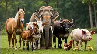 Baby Farm Animals: Puppy,Chicken,Kitten,Goat, Sheep,Rabbit & Pig – The Animal Zone
