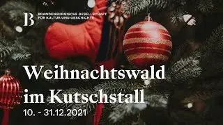 Er&ouml;ffnung: Weihnachtswald im Kutschstall 2021