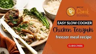 Easy Slow Cooker Chicken Teriyaki Freezer Meal Recipe