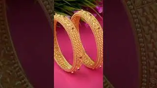 Gold bangles designs 2023#bracelet#trending #jewelry #wedding #fashion