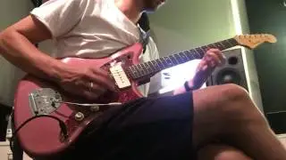 Jazzmaster try out with Antiquity 1 pu's by Kasper Falkenberg