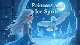THE PRINCESS AND THE ICE SPRITE 👸❄️| Magical Winter Frozen Fantasy Story 🌌🦌✨