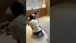 Microtek floor work😊 #minivlog #youtubeshorts #vlog #travel #viral #vlogger